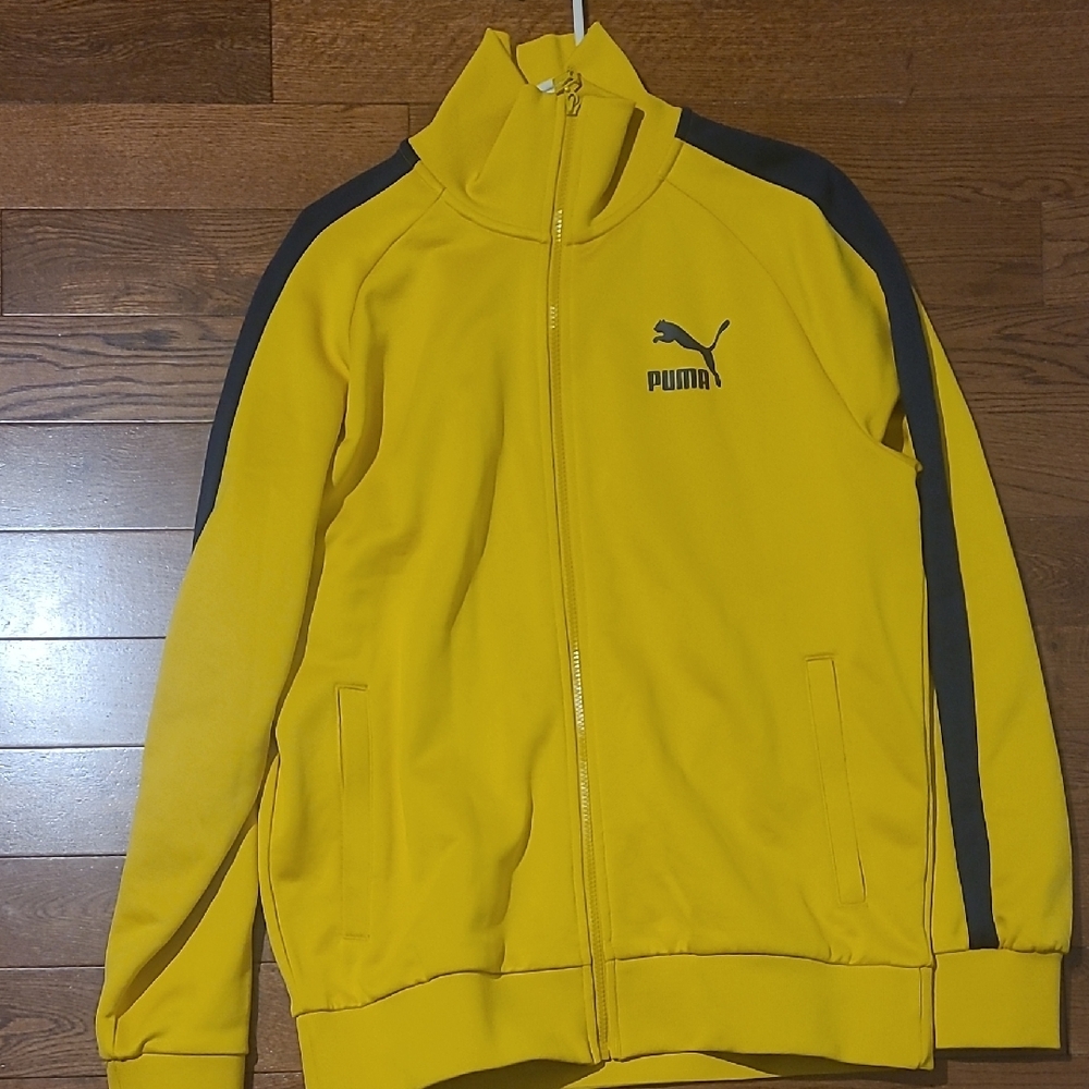 Puma Yellow Track Jacket